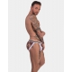 Jockstrap Barcode Pride White