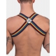 Barcode pride elastic harness Black