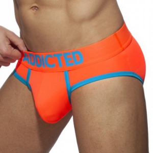 Addicted Swimsuit NEON COCKRING Orange