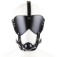 Maschera con bavaglio Bling Ball Nero