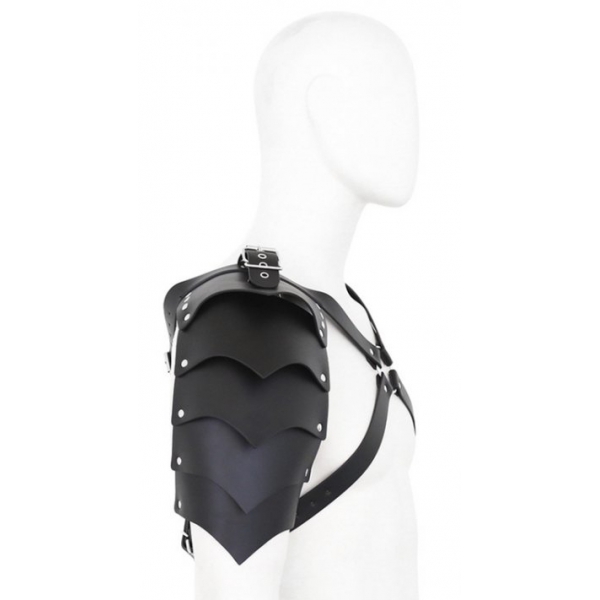 Arnês com Gladiator Shoulder Pad Preto