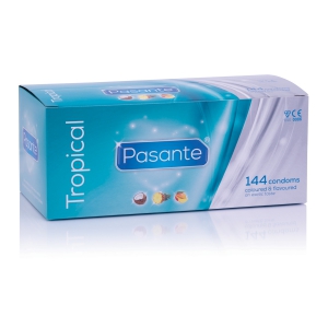Pasante Aromatisierte Kondome TROPICAL Pasante x144