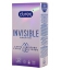 Thin lubricated condoms Invisible Durex x12
