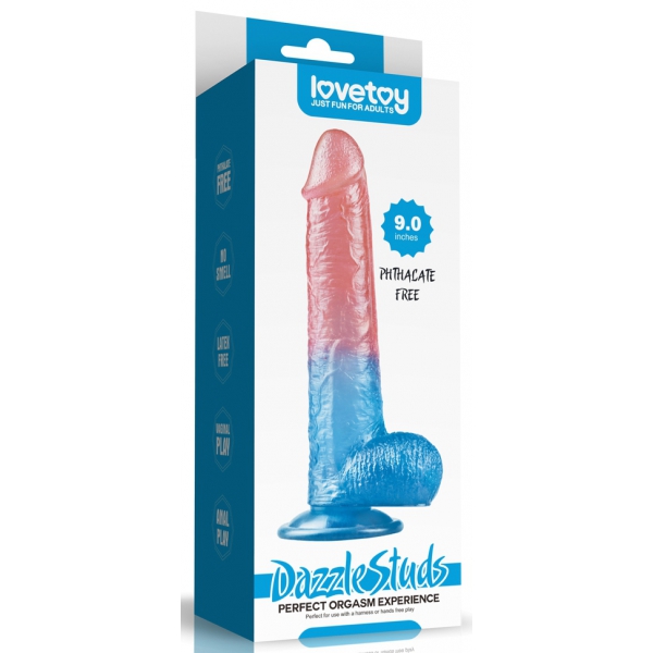 Dildo Dazzle Studs 17 x 4 cm