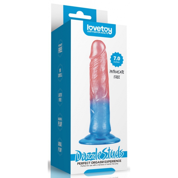 Dildo Dazzle Studs 15 x 3,5 cm