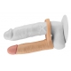 Dildo vibratório para Penetração Dupla 12 x 2,8 cm