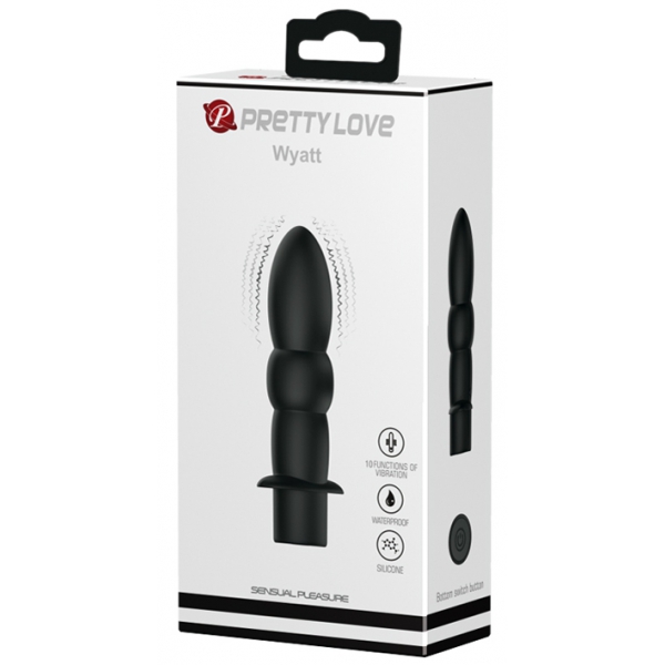 Wyatt Pretty Love Mini Vibro 11.5 x 2.7 cm Black