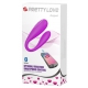 August Pretty Love Connected Clitoral Stimulator 7 x 2.5 cm Purple