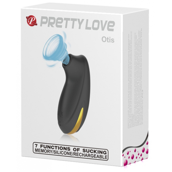 Otis Pretty Love Suction Clitoris Stimulator Black