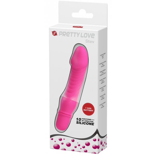 Stev Pretty Love Vibrador 11 x 2,8 cm Rosa