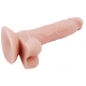 Realistischer Dildo Flatterer 14 x 4 cm Flesh