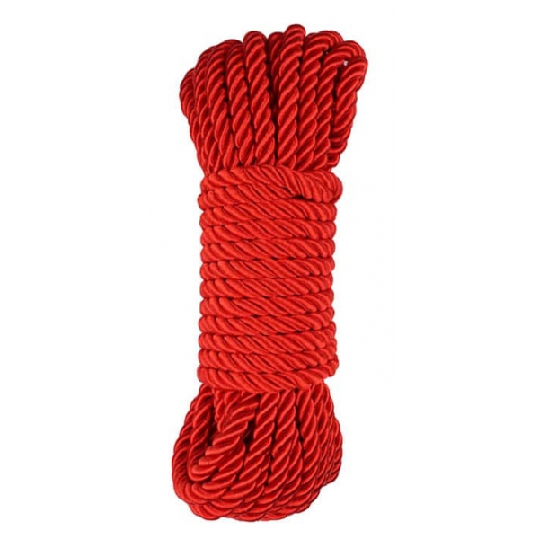 Corde de Bondage REATREAIN ME ROPE 10 mètres Rouge