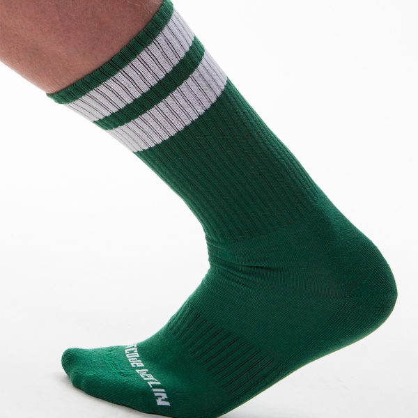 Gym Socks Green-White