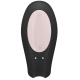 Estimulador Negro Double Joy Satisfyer Connected Stimulator