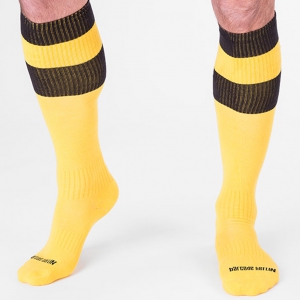 Barcode Berlin Soccer Socks Yellow-Black