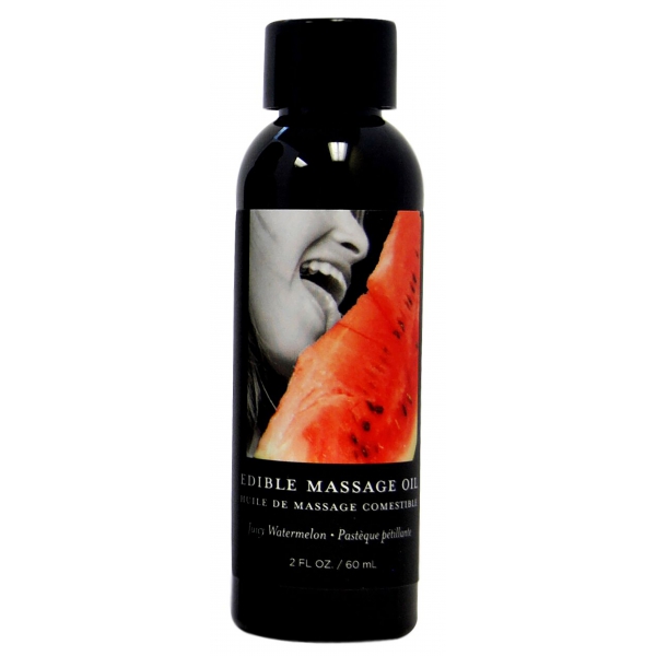 Huile de massage comestible PASTÈQUE 60 ml