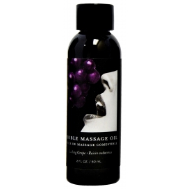 Earthly Body Olio da massaggio all'uva commestibile 60ml