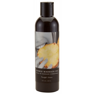 Earthly Body Pineapple Edible Massage Oil 237ml
