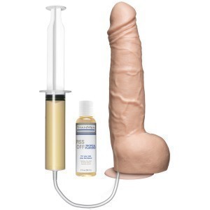 Doc Johnson Piss Off Dildo mit Uro-Auswurf 20 x 5 cm