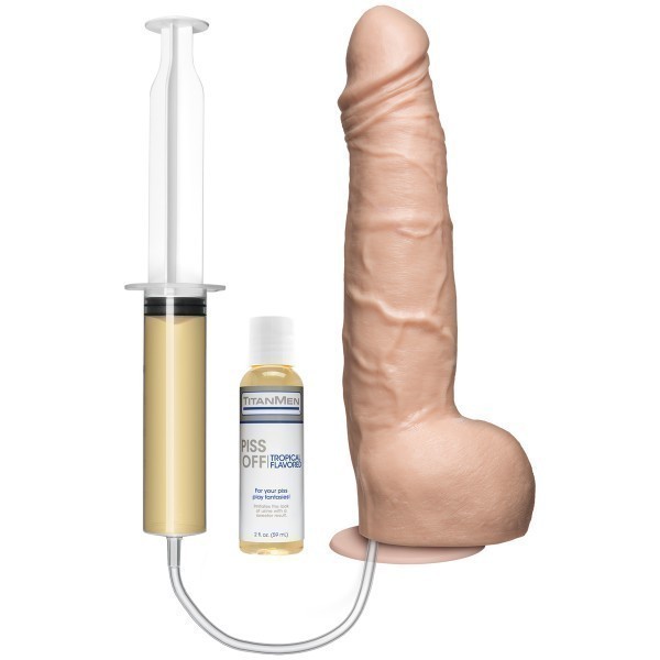 Piss Off Dildo with Uro ejection 20 x 5 cm