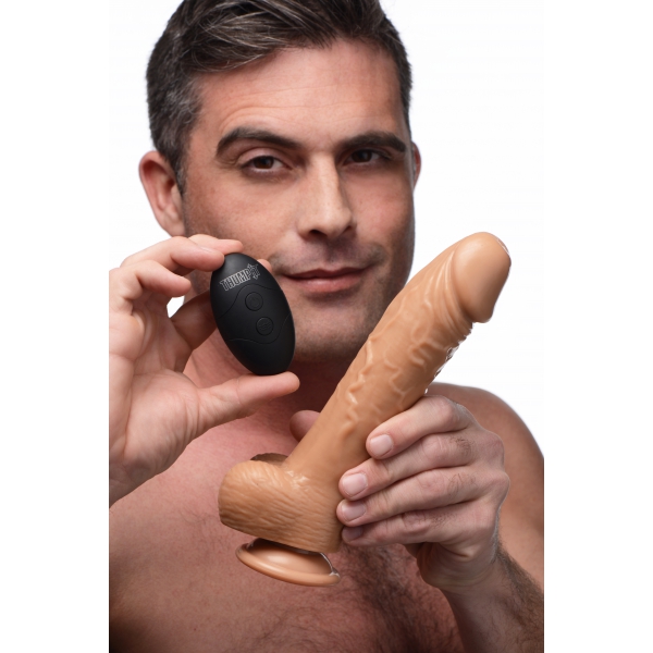 Loadz 16 x 4.5 cm Vibrierender Dildo mit Ejakulation