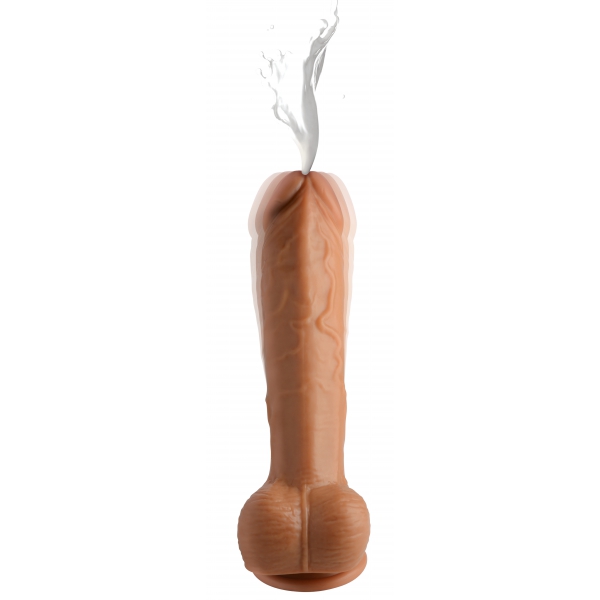 Loadz 16 x 4.5 cm Vibrierender Dildo mit Ejakulation