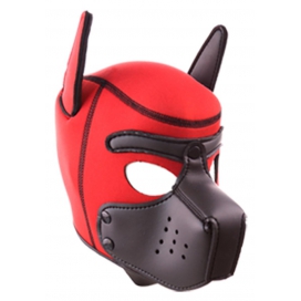 PUPPY Neoprene Hood Red-Black