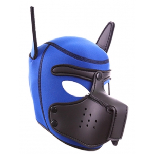 Kinky Puppy PUPPY Capucha de neopreno azul-negro