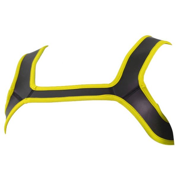 Neoprene Harness Black-Yellow
