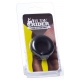 Silicone Cockring Knob black