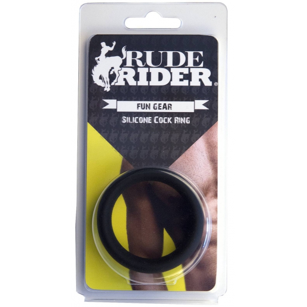 Cockring silicone Thick Ring Noir