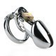 Steel Male Padlock CB6000 Chastity Cage Device -