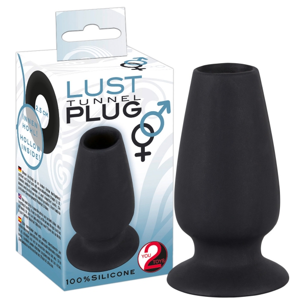 Lust Silikontunnel Plug 10 x 5cm