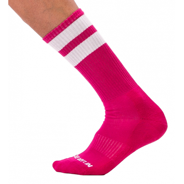 Socken Gym Socks Rosa-Weiß