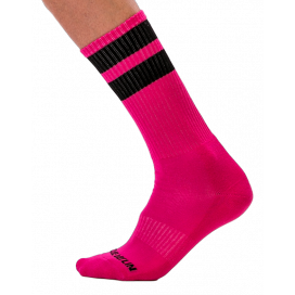 Socken Gym Socks Pink-Schwarz