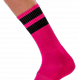 Socken Gym Socks Pink-Schwarz