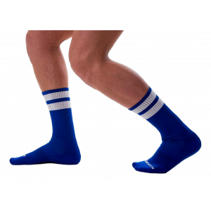 Barcode Berlin Socken Gym Socks Blau-Weiß