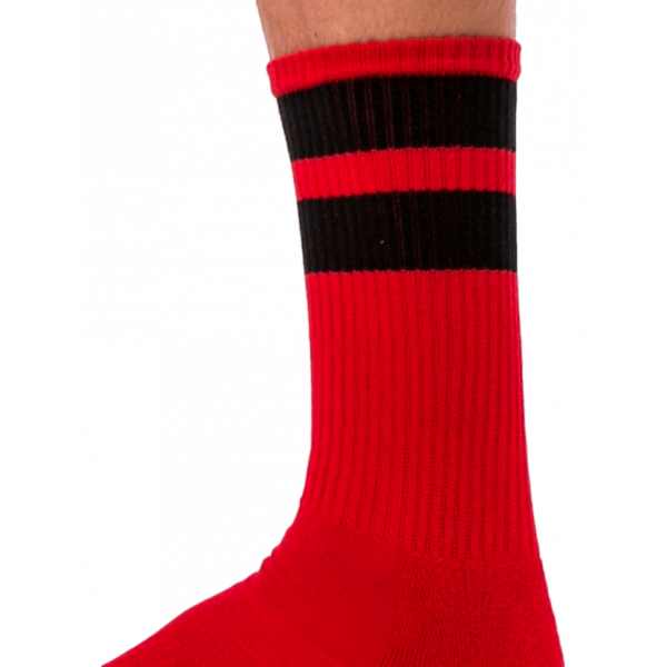 Gym Socks Red-Black