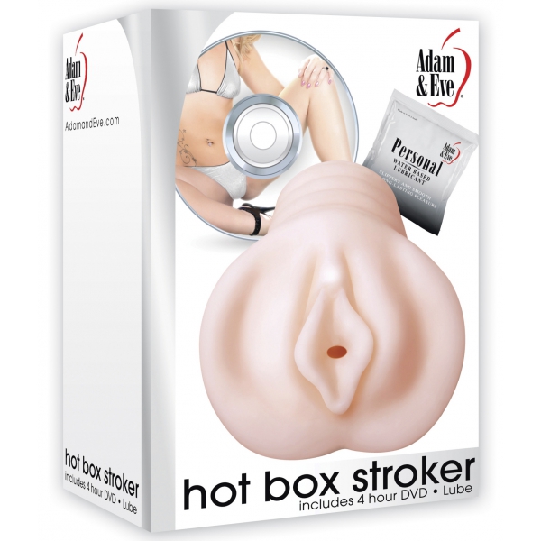 Masturbatore realistico Hot Box 15cm + DVD