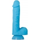 Dildo Luminescente Toque &amp; Brilho 15 x 4 cm Azul