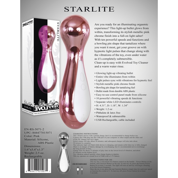 Stimolatore clitorideo Starlite 11cm