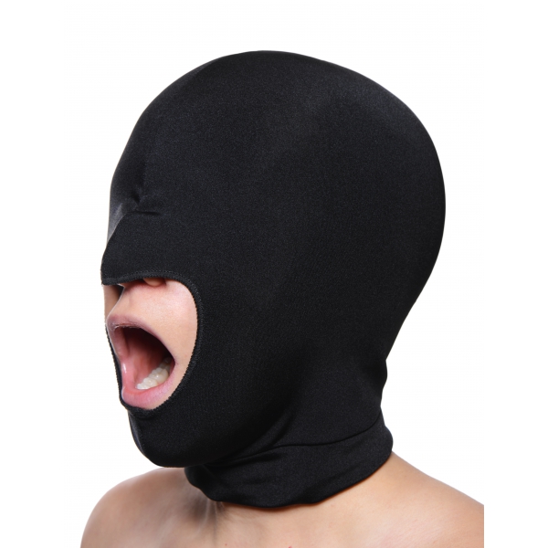 Spandex Blow Hole Hood Black