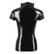 Black latex T-shirt