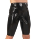 Latex Wielershort met Penis Mouw