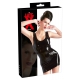 Irina Wetlook Latex Jurk - Zwart