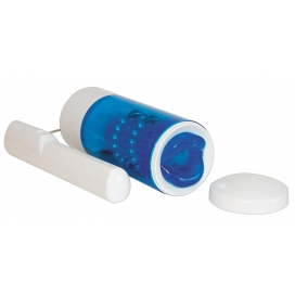 MTX1 Masturbatore automatico blu ghiaccio con ingresso dalla bocca
