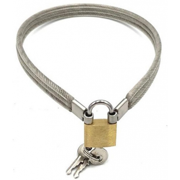 Sklavenschloss Metall-Halskette mit Cadeans