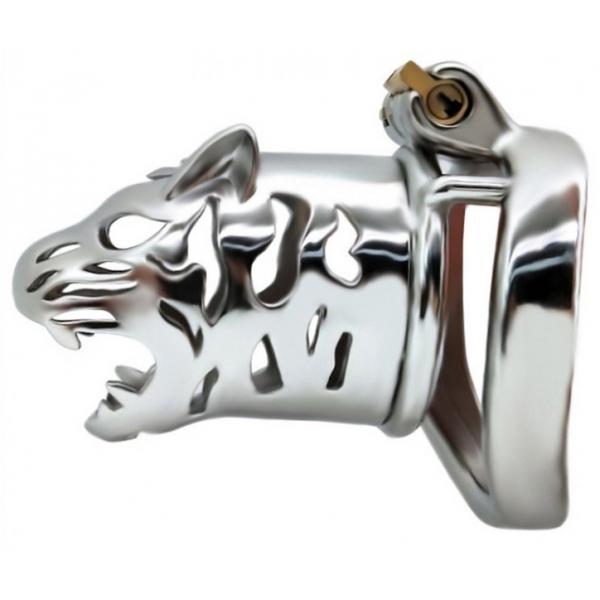 Metal chastity cage Tiger 6 x 3cm