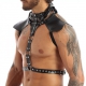 HALTER Faux Harness Preto