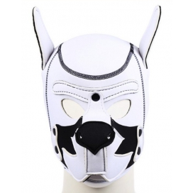 Kinky Puppy PUPPY FOX Neopren Sturmhaube Schwarz-Weiß